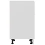 Weißer Küchenunterschrank mit Schubladen aus Holzwerkstoff von vidaXL, Küchenschränke - Ref: Foro24-801228, Preis: 80,32 €, R...