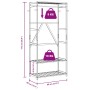 Perchero con estantes bambú 80x40x175 cm by , Dresser Organizers and Bar Hangers - Ref: Foro24-4008922, Price: 70,08 €, Disco...