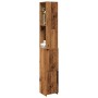Armario de baño madera contrachapada madera vieja 25x25x170 cm von , Badezimmermöbel - Ref: Foro24-856652, Preis: 76,05 €, Ra...