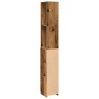 Armario de baño madera contrachapada madera vieja 25x25x170 cm von , Badezimmermöbel - Ref: Foro24-856652, Preis: 76,05 €, Ra...
