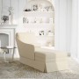 Chaise longue respaldo reposabrazos derecho terciopelo lino by , Daybeds - Ref: Foro24-4009790, Price: 130,75 €, Discount: %