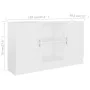 Sperrholz Anrichte weiß 120x30,5x70 cm von vidaXL, Sideboards - Ref: Foro24-802777, Preis: 92,69 €, Rabatt: %