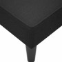 Chaise longue con reposabrazos derecho tela negra by , Daybeds - Ref: Foro24-4009802, Price: 115,17 €, Discount: %