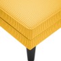 Chaise longue con cojín de tela de pana amarillo claro by , Daybeds - Ref: Foro24-4009821, Price: 151,24 €, Discount: %