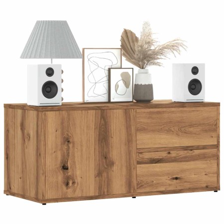 Mueble de TV madera de ingeniería roble artisan 80x34x35,5 cm von , TV-Möbel - Ref: Foro24-856011, Preis: 76,91 €, Rabatt: %