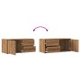 Mueble de TV madera de ingeniería roble artisan 80x34x35,5 cm von , TV-Möbel - Ref: Foro24-856011, Preis: 76,91 €, Rabatt: %