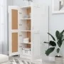 Regal aus glänzend weißem Sperrholz, 82,5 x 30,5 x 150 cm von vidaXL, Bücherregale und Regale - Ref: Foro24-802729, Preis: 15...