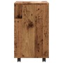 Mesa auxiliar de madera contrachapada envejecida 70x35x55 cm by , Side tables - Ref: Foro24-856026, Price: 49,54 €, Discount: %