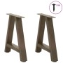 Patas de mesa de centro forma A 2uds acero 38x(42-43) cm von , Tischbeine - Ref: Foro24-4012831, Preis: 56,27 €, Rabatt: %