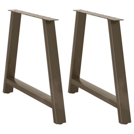 Patas de mesa de centro forma A 2uds acero 100x(72-73) cm by , Table legs - Ref: Foro24-4012867, Price: 107,69 €, Discount: %
