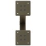 Patas de mesa centro forma X 2uds acero natural 30x(30-31) cm by , Table legs - Ref: Foro24-4012871, Price: 41,09 €, Discount: %