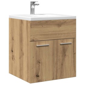 Mueble de lavabo de baño madera roble artisan 41x38,5x46 cm de , Muebles de baño - Ref: Foro24-856206, Precio: 44,38 €, Descu...