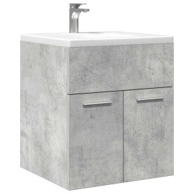 Mueble de lavabo madera ingeniería gris hormigón 41x38,5x46 cm von , Badezimmermöbel - Ref: Foro24-856204, Preis: 35,73 €, Ra...