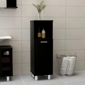 Schwarzer Badezimmerschrank aus Sperrholz, 30 x 30 x 95 cm von vidaXL, Badezimmermöbel - Ref: Foro24-802616, Preis: 66,25 €, ...