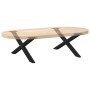 Patas de mesa de centro forma X 2uds acero negro 70x(30-31) cm von , Tischbeine - Ref: Foro24-4012884, Preis: 59,87 €, Rabatt: %