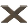 Patas de mesa de centro forma X 2uds acero natural 60x(30-31) cm de , Patas para mesas - Ref: Foro24-4012943, Precio: 83,41 €...