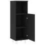 Schwarzer Badezimmerschrank aus Sperrholz, 30 x 30 x 95 cm von vidaXL, Badezimmermöbel - Ref: Foro24-802616, Preis: 66,27 €, ...