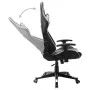 Silla de gaming de cuero sintético negro y blanco de vidaXL, Sillones para videojuegos - Ref: Foro24-20507, Precio: 182,67 €,...