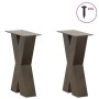 Patas de mesa centro forma X 2uds acero natural 38x(42-43) cm von , Tischbeine - Ref: Foro24-4012955, Preis: 79,32 €, Rabatt: %