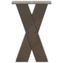 Patas de mesa centro forma X 2uds acero natural 38x(42-43) cm von , Tischbeine - Ref: Foro24-4012955, Preis: 79,32 €, Rabatt: %
