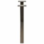 Patas de mesa centro forma X 2uds acero natural 60x(42-43) cm de , Patas para mesas - Ref: Foro24-4012903, Precio: 52,93 €, D...