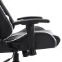 Silla de gaming de cuero sintético negro y blanco de vidaXL, Sillones para videojuegos - Ref: Foro24-20507, Precio: 182,67 €,...