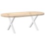 Patas de mesa de centro forma X 2uds acero blanco 60x(42-43) cm von , Tischbeine - Ref: Foro24-4012901, Preis: 56,59 €, Rabat...