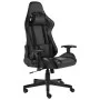 Drehbarer Gaming-Stuhl aus schwarzem PVC von vidaXL, Gaming-Stühle - Ref: Foro24-20478, Preis: 172,06 €, Rabatt: %
