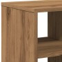 Mesa auxiliar de madera contrachapada roble artisan 50x30x50 cm by , Side tables - Ref: Foro24-856561, Price: 34,27 €, Discou...