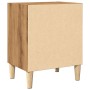 Mesita de noche madera de ingeniería roble artisian 40x30x50 cm by , Nightstands - Ref: Foro24-856418, Price: 36,53 €, Discou...