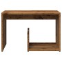 Mesa auxiliar de madera contrachapada envejecida 59x36x38 cm von , Seitentische - Ref: Foro24-856540, Preis: 33,41 €, Rabatt: %