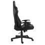 Drehbarer Gaming-Stuhl aus schwarzem PVC von vidaXL, Gaming-Stühle - Ref: Foro24-20478, Preis: 172,06 €, Rabatt: %