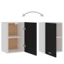 Black plywood hanging kitchen cabinet 39.5x31x60 cm by vidaXL, Kitchen cabinets - Ref: Foro24-801253, Price: 39,47 €, Discoun...
