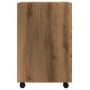 Armario ruedas contrachapada roble artisan 33x38x60 cm von , Schließfächer und Lagerschränke - Ref: Foro24-856563, Preis: 44,...