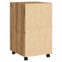 Armario ruedas contrachapada roble artisan 33x38x60 cm von , Schließfächer und Lagerschränke - Ref: Foro24-856563, Preis: 44,...