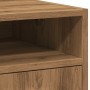 Armario ruedas contrachapada roble artisan 33x38x60 cm von , Schließfächer und Lagerschränke - Ref: Foro24-856563, Preis: 44,...