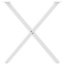 Patas para mesa de comedor en forma de X 2 uds acero blanco von , Tischbeine - Ref: Foro24-4012917, Preis: 72,84 €, Rabatt: %