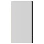 Armario colgante de cocina contrachapada negro 39,5x31x60 cm de vidaXL, Armarios de cocina - Ref: Foro24-801253, Precio: 39,9...