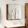 Armario de espejo de baño contrachapada envejecida 64x20x66,5cm von , Badezimmerwaschtische - Ref: Foro24-856940, Preis: 74,1...