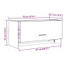 Armario de madera de ingeniería roble artesanal 70x32,5x35 cm by , Wardrobes - Ref: Foro24-856619, Price: 41,03 €, Discount: %