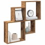 Estante de pared madera ingeniería envejecida 80x15x78,5 cm von , Regale und Regale - Ref: Foro24-856610, Preis: 31,22 €, Rab...