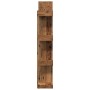 Librería de madera contrachapada envejecida 86x25,5x140 cm de , Librerías y estanterías - Ref: Foro24-856692, Precio: 80,73 €...