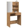Tocador con espejo roble artisan 74,5x40x141 cm by , Tables - Ref: Foro24-857008, Price: 100,65 €, Discount: %
