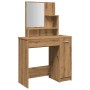 Tocador con espejo roble artisan 74,5x40x141 cm by , Tables - Ref: Foro24-857008, Price: 100,65 €, Discount: %