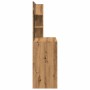 Tocador con espejo roble artisan 74,5x40x141 cm by , Tables - Ref: Foro24-857008, Price: 100,65 €, Discount: %