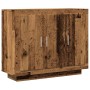 Aparador de madera de ingeniería envejecida 92x35x75 cm by , Sideboards - Ref: Foro24-856864, Price: 88,79 €, Discount: %