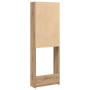 Armario de lavadora roble artisan 64x24x190 cm von , Zubehör für Waschmaschinen und Trockner - Ref: Foro24-856644, Preis: 78,...