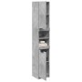 Armario de baño contrachapada gris hormigón 32x34x188,5 cm by , bathroom vanities - Ref: Foro24-856942, Price: 80,57 €, Disco...