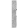 Armario de baño contrachapada gris hormigón 32x34x188,5 cm by , bathroom vanities - Ref: Foro24-856942, Price: 80,57 €, Disco...
