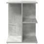 Mesitas de noche 2 uds contrachapada gris hormigón 46,5x29x61cm by , Nightstands - Ref: Foro24-858657, Price: 52,57 €, Discou...